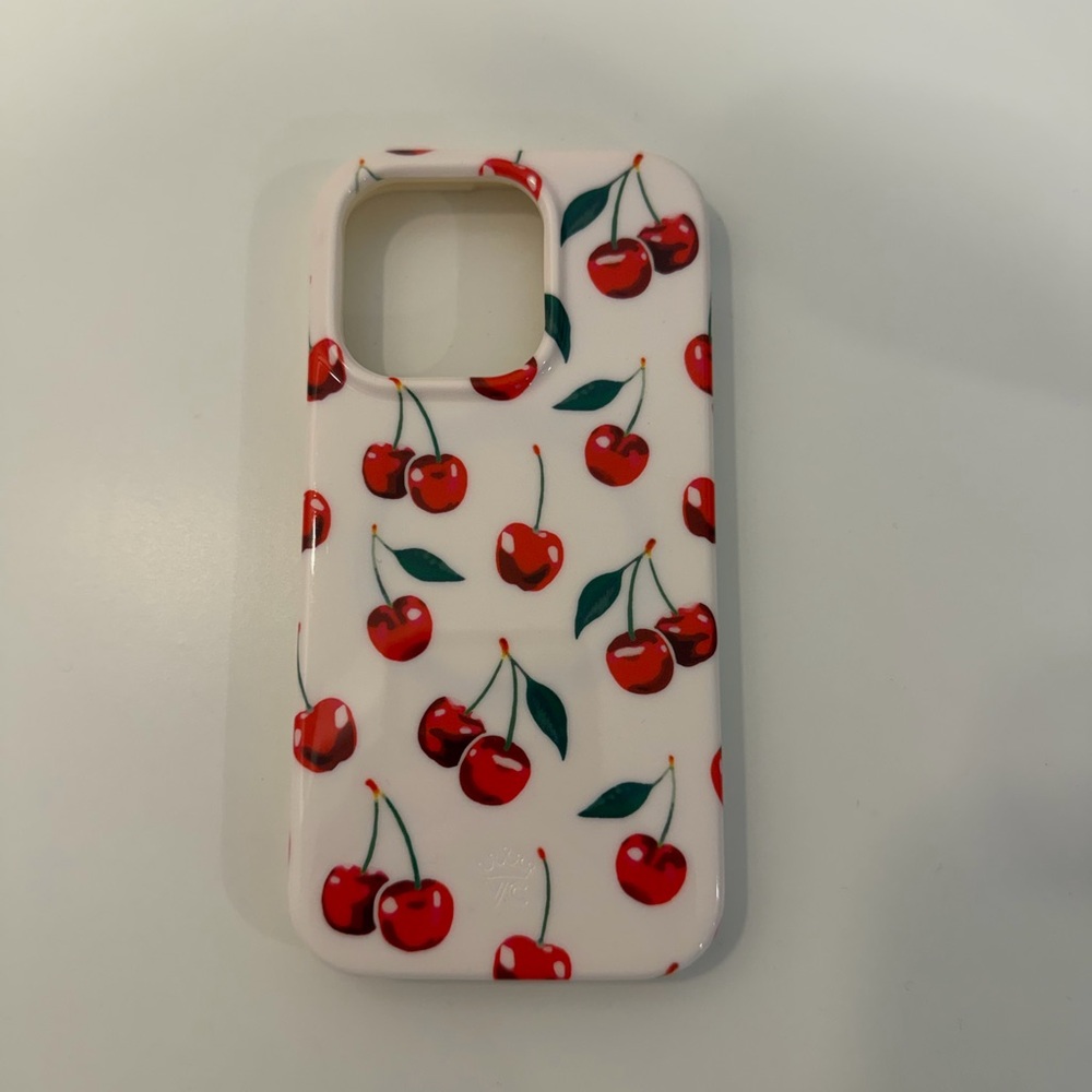 Velvet Caviar Cherry iPhone 14 Pro Case